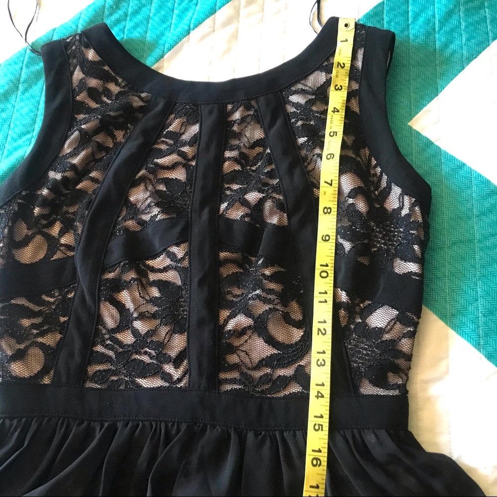 Morgan & Co. overlay high low dress - Picture 7 of 13